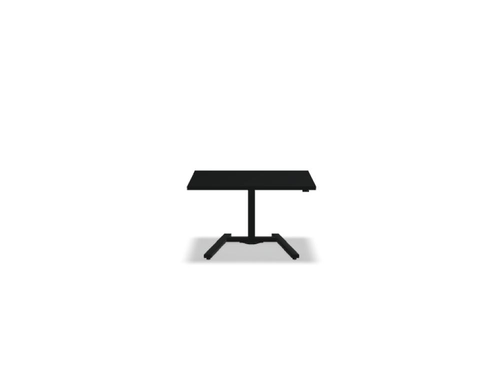 bureau réglable en hauteur électrique -  OGI DRIVE – bureau mono-pied avec réglage électrique de la hauteur, course 650 - 1300 mm, assis-debout