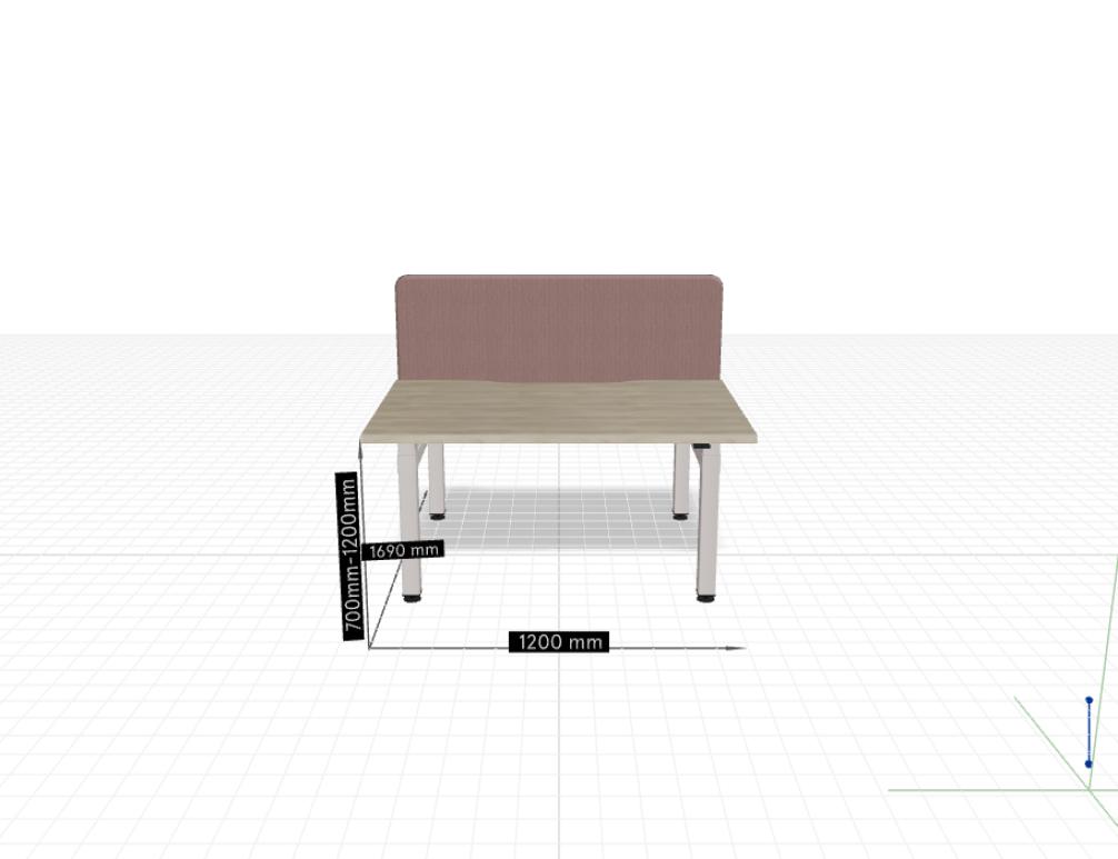 biurko bench regulowane elektrycznie
 -  OGI DRIVE - bench z elektryczną regulacją wysokości w zakresie 700-1200 mm, sit-stand; stelaż dwusilnikowy