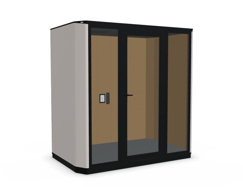 cabina acústica para cuatro personas  -  CODA - cabina acústica para personalización individual