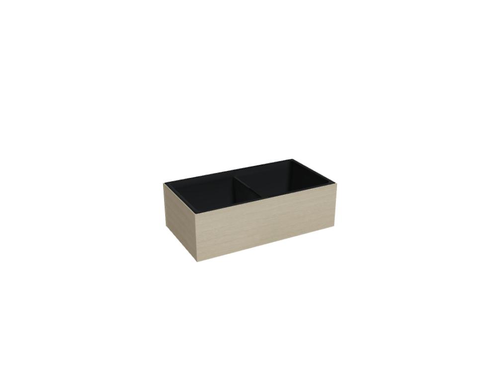 planter extension units -  ACCESSORIES - plant pots with polypropylene insterts, for cabinet tops