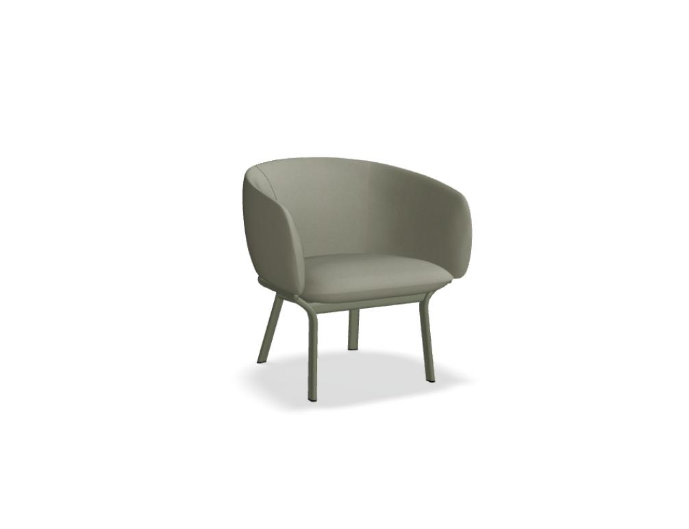 armchair -  GRACE - upholstered armchair