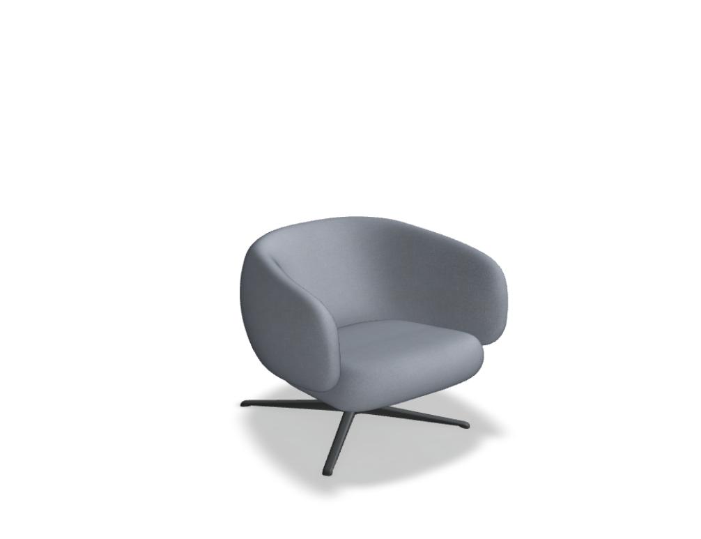 fauteuil assise pivotante - 