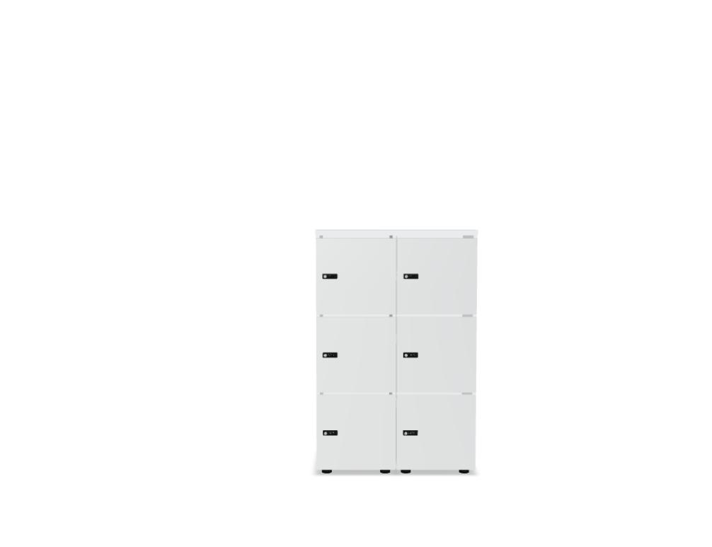 locker cabinet -  Standard - Locker - cabinet with storage compartments