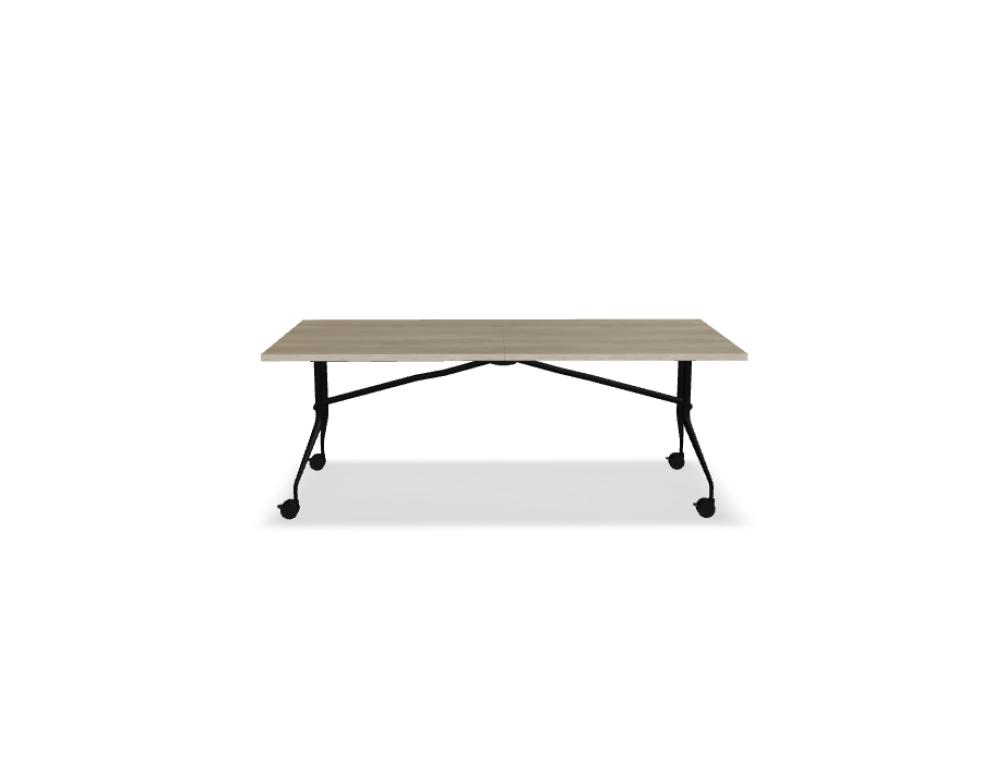 mesa plegable -  PLICA - mesa de reunión,  plegable