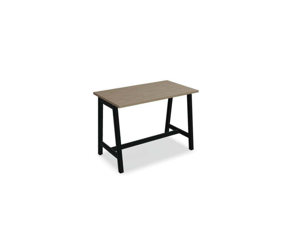 table haute -   OGI M - table haut - profil en metal 50 × 50 mm