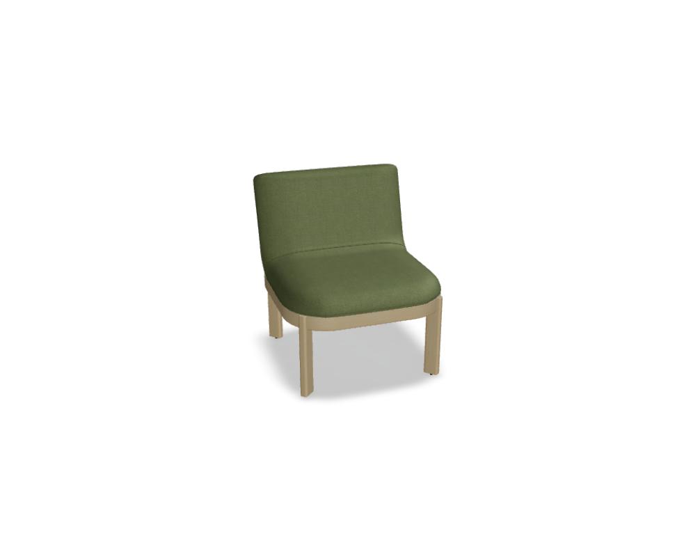 armchair - RAMP - upholstered armchair