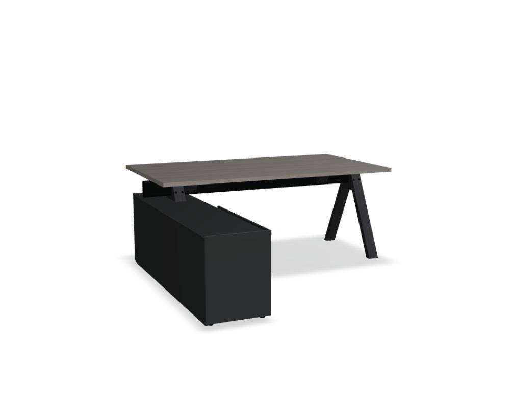 executive desk -   VIGA M - desk with manager storage