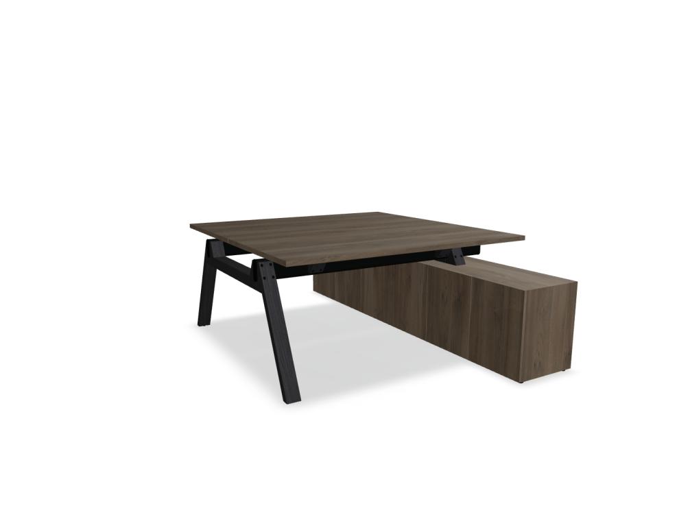 bench desk with storage -   VIGA M - desk with manager storage
