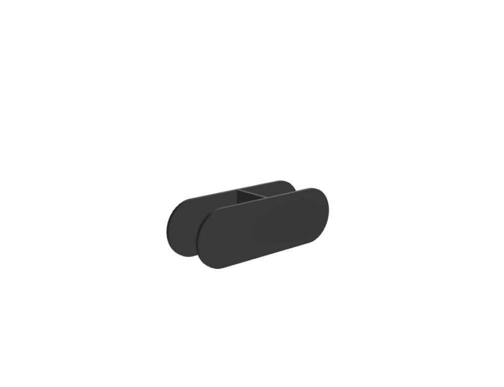 connettori per pannelli acustici -  SONIC - Connettore superiore per pannelli autoportanti SONIC - collegamento di due pannelli